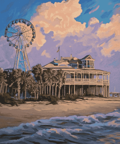 Galveston Island Seascapes Diamond Painting