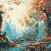 Garden Of Eden Fantasy Diamond Painting