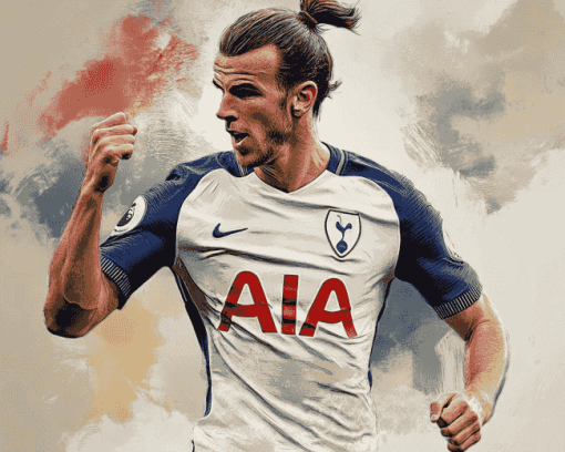 Gareth Bale Famous Footballer Diamond Painting