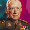 George Patton Military Diamond Painting