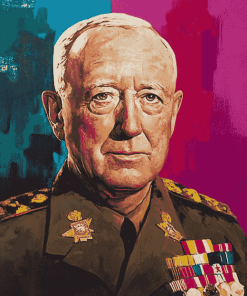 George Patton Military Diamond Painting