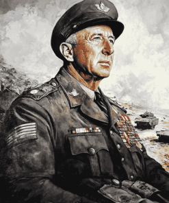 George Patton Military Legend Diamond Painting