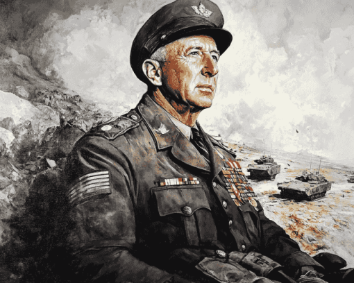 George Patton Military Legend Diamond Painting