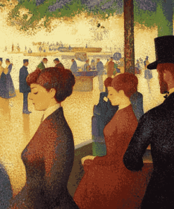 George Seurat Ladies Diamond Painting