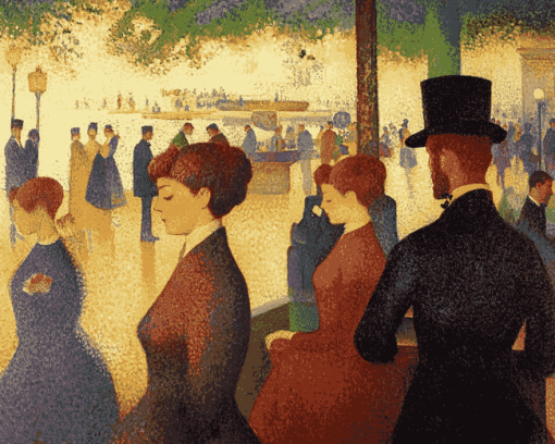 George Seurat Ladies Diamond Painting