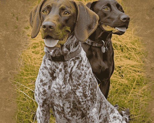 German Shorthaired Pointer Puppy Diamond Painting