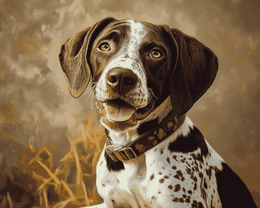 German Shorthaired Pointer Puppy Diamond Painting