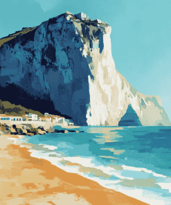 Gibraltar Beaches Diamond Painting