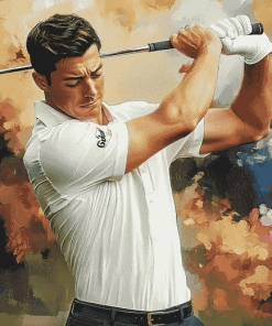 Golf Legend Viktor Hovland Diamond Painting