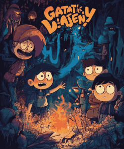 Gravity Falls Animation Diamond Painting