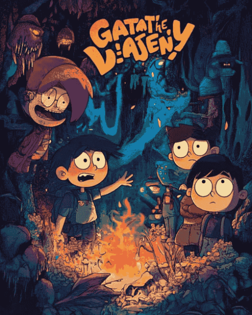 Gravity Falls Animation Diamond Painting