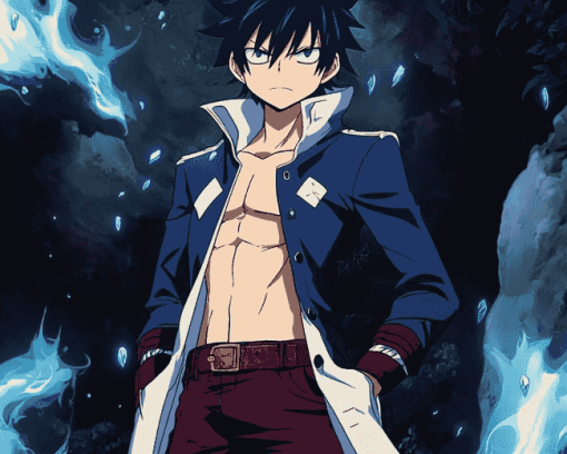 Gray Fullbuster Anime Diamond Painting