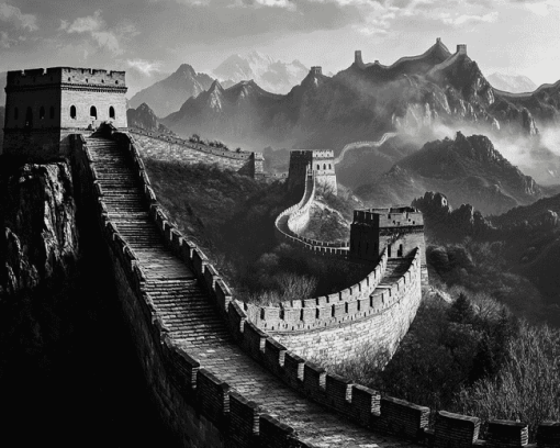 Great Wall of China Landscape Diamond Painting