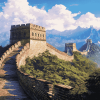 Great Wall of China Landscape Diamond Painting