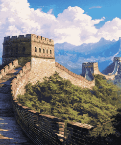 Great Wall of China Landscape Diamond Painting