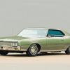 Green 1969 Oldsmobile Vintage Diamond Painting