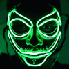 Green Neon Mask Animation Diamond Painting
