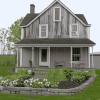 Grey Country House Diamond Painting