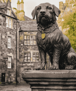 Greyfriars Bobby Statue Diamond Painting