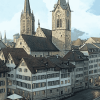 Grossmunster Zurich Landmark Diamond Painting