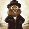 Groundhog Day Animation Diamond Painting