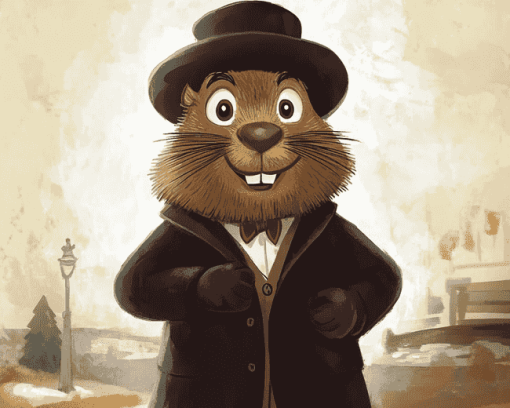 Groundhog Day Animation Diamond Painting