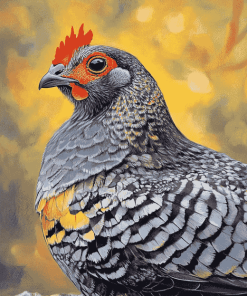 Grouse Bird Artistry Diamond Painting