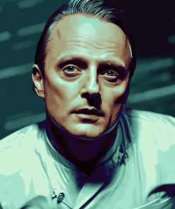 Hannibal Lecter Movie Classic Diamond Painting