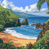 Hawaii Maui Seascape Diamond Painting