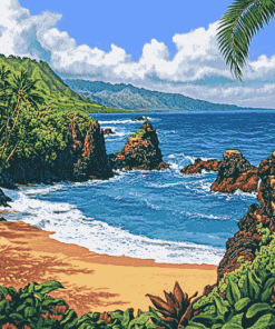 Hawaii Maui Seascape Diamond Painting