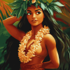 Hawaiian Hula Women Diamond Painting