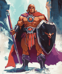 He Man Animation Diamond Painting