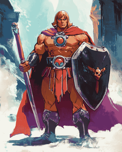 He Man Animation Diamond Painting