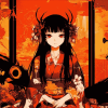 Hell Girl Anime Art Diamond Painting