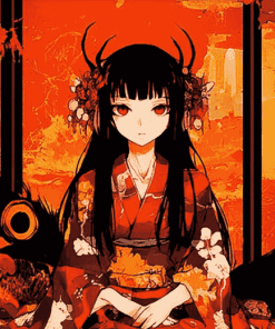 Hell Girl Anime Art Diamond Painting