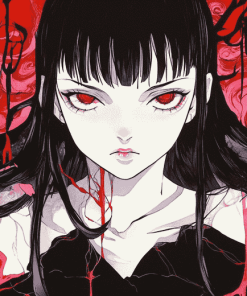 Hell Girl Anime Diamond Painting