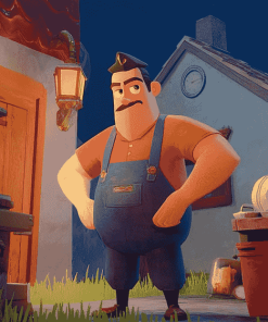 Hello Neighbor Adventure Diamond Painting