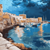 Heraklion Seascape Diamond Painting