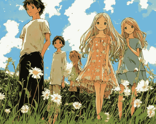 Honey and Clover Anime Diamond Painting