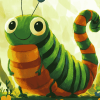 Hungry Caterpillar Animation Diamond Painting