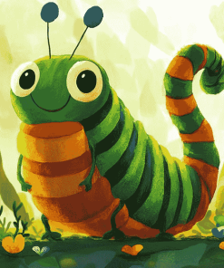 Hungry Caterpillar Animation Diamond Painting