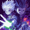 Hunter x Hunter Gon Killua Diamond Painting