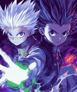 Hunter x Hunter Gon Killua Diamond Painting