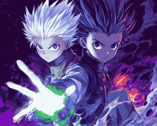 Hunter x Hunter Gon Killua Diamond Painting