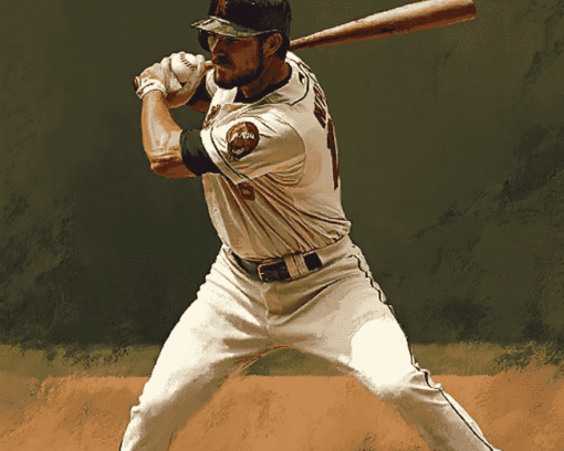 Ian Anderson Baseball Legend Diamond Painting