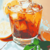 Ice Tea Inspired Diamond Painting