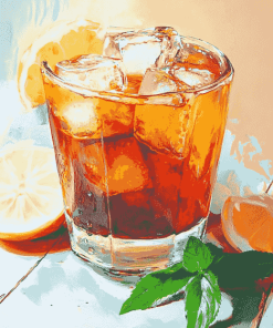 Ice Tea Inspired Diamond Painting