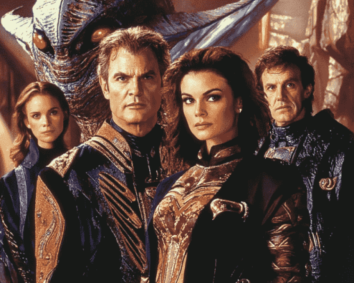 Iconic Babylon 5 Figures Diamond Painting