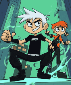 Iconic Danny Phantom Diamond Painting