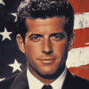 Iconic John Kennedy Jr Diamond Painting